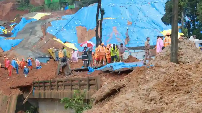 Kerala Landslide: At Least 2 Dead, Rescue Ops Underway in Wayanad