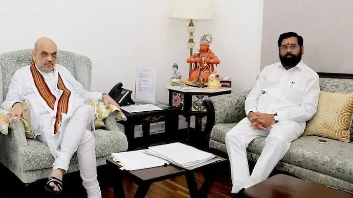 Shinde Meets Amit Shah Amid Cabinet Expansion Buzz