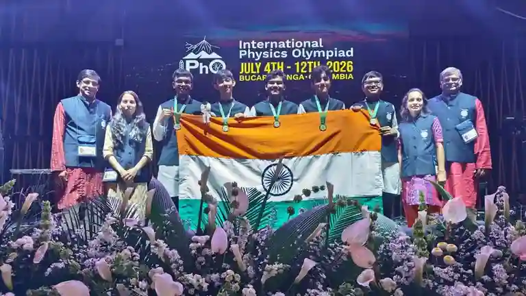 India Tops IPhO 2026 with Five Gold Medals in Physics